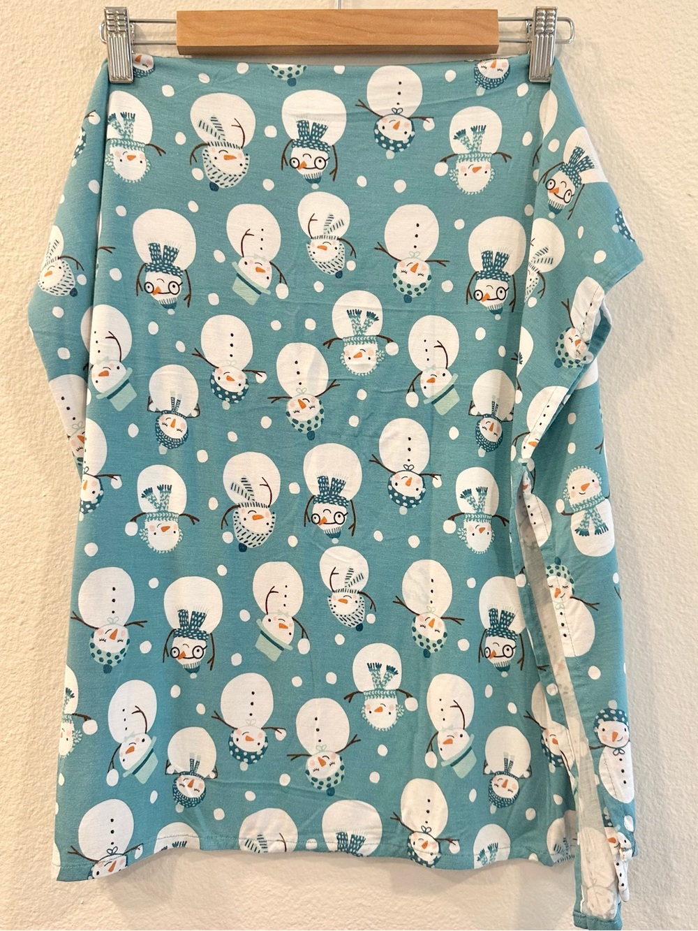 Little Sleepies Snow Much Fun Bamboo Swaddle Blanket